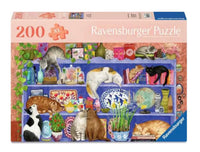 Cats On The Shelf 200Pc Puzzle - ToyTime