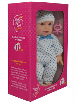 Caucasian Boy Soft Body Doll 11 inch - ToyTime