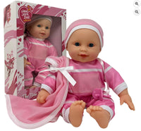 Caucasian Girl Soft Body Doll 11 inch - ToyTime