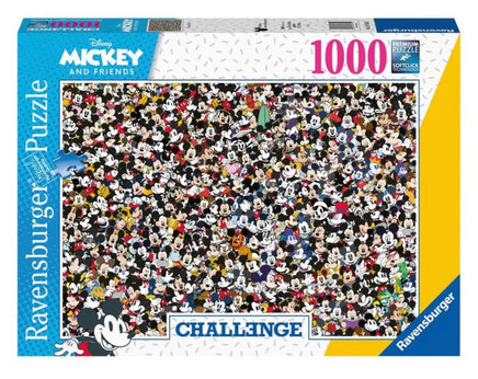 Challenge Mickey 1000Pcs Puzzle - ToyTime