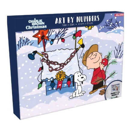 Charlie brown christmas art by numbers - ToyTime