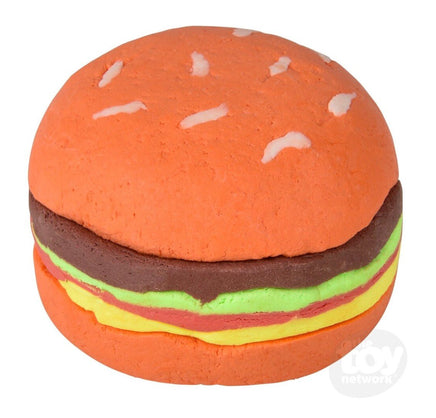 Cheeseburger Clay Slime 3.2 inch - ToyTime