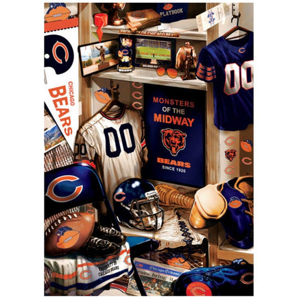 Chicago Bears Locker Room Puzzle - ToyTime