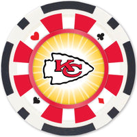 Chiefs poker chips - ToyTime