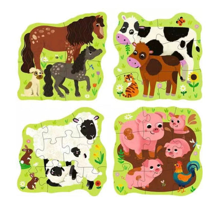 Children’s Jigsaw Puzzle Up Farm Animals - ToyTime