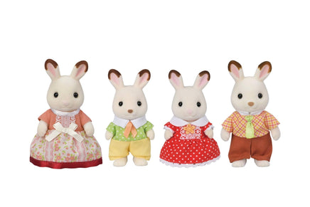 Chocolate Rabbit Family - ToyTime