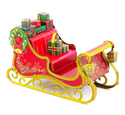 Christmas Sleigh Metal Earth 3D Model - ToyTime