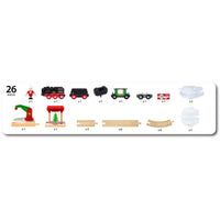 Christmas Steaming Train Set 36014 - ToyTime