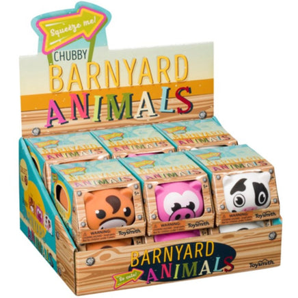 Chubby Barnyard Animals...@Toysmith - ToyTime