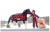 Cinders Holiday Pony Playset Horse and rider - ToyTime