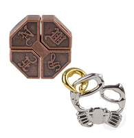 Classic 2 inch Metal Brain Teaser Puzzles Asst - ToyTime