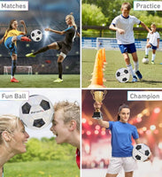 Classic Black & White Soccer Ball - ToyTime