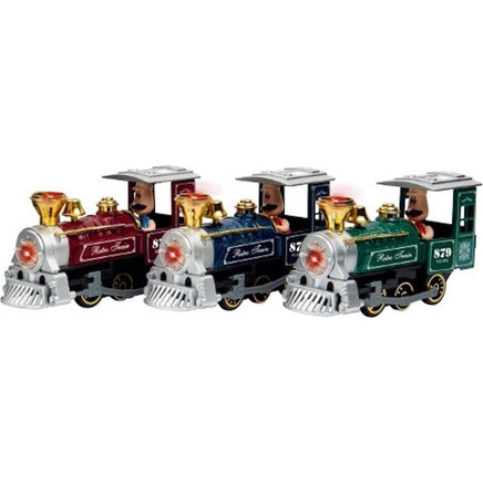 Classic Steam Engine Metal With Driver - ToyTime