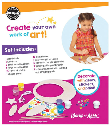 Classic Wood Paint Kit Dream Catcher - ToyTime