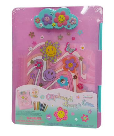 Clipboard storage case flower - ToyTime