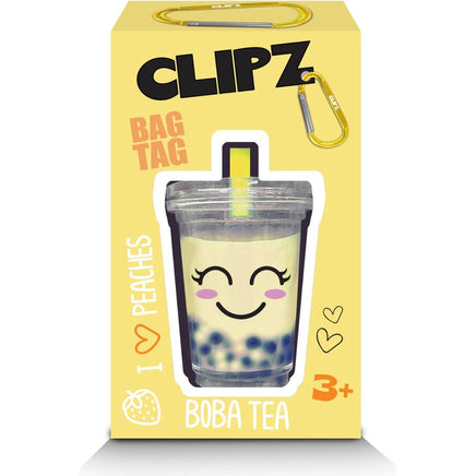 Clipz Boba Tea Bag Tag - ToyTime