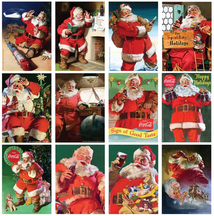 Coca Cola 12 Days of Advent Calendar 48pcs Jigsaw Puzzle - ToyTime
