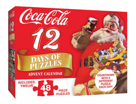 Coca Cola 12 Days of Advent Calendar 48pcs Jigsaw Puzzle - ToyTime