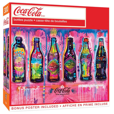 Coca Cola Bottles 300pc Puzzle…@Masterpcs - ToyTime