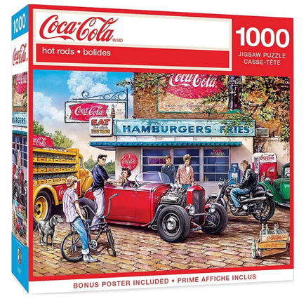 Coca Cola Hot Rods 1000pcs - ToyTime