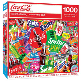 Coca Cola Taste The Feeling 1000pcs Jigsaw Puzzle - ToyTime
