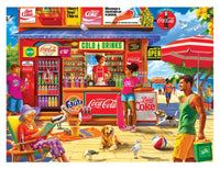 Coca Cola Tastes of Summer With Poster 300pcs Jigsaw Puzzle - ToyTime