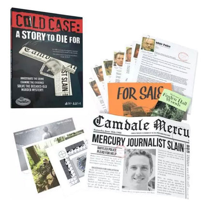 Cold Case A Story to Die For - ToyTime