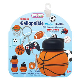 Collapsible Water Bottle Basketball - ToyTime