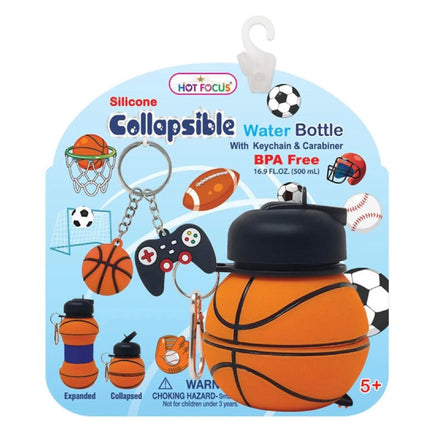 Collapsible Water Bottle Basketball - ToyTime