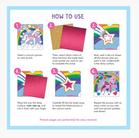 Color By Foil Unicorn Sticker Book - ToyTime