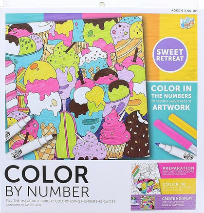 Color by Numbers Kit Assortment - ToyTime