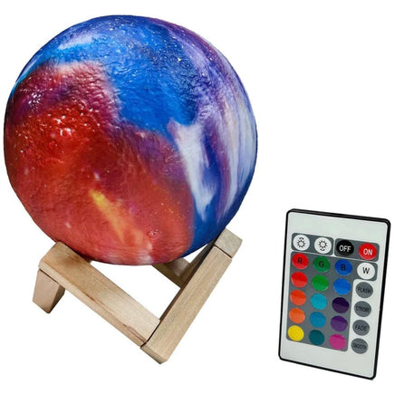 Color Changing Galaxy Lamp w/ Stand & Remote - ToyTime