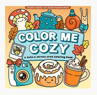 Color Me Cozy Adult Coloring Book - ToyTime