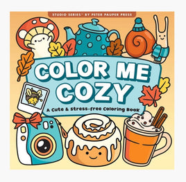 Color Me Cozy Adult Coloring Book - ToyTime