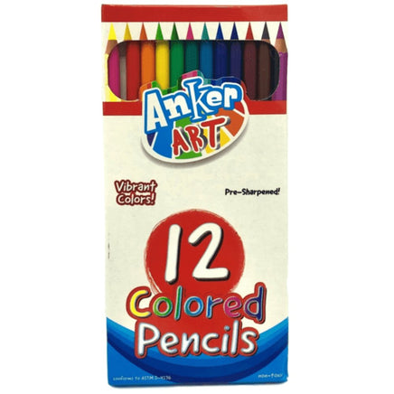 Colored Pencil 12 Counts - ToyTime