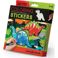 Coloring Stickers/Dinosaurs - ToyTime