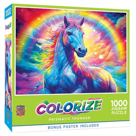 Colorize Prismatic Thunder 1000pc Puzzle - ToyTime