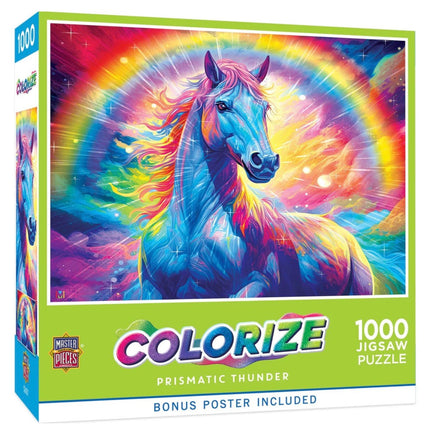 Colorize Prismatic Thunder 1000pc Puzzle - ToyTime