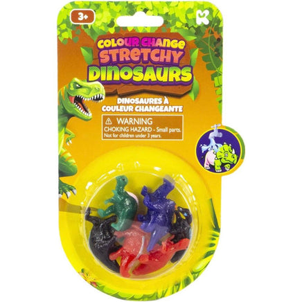 Colour change stretchy dinosaurs - ToyTime