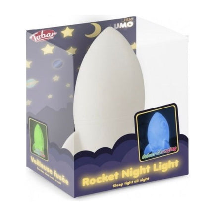 Colour Changing Rocket Light Night - ToyTime