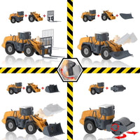 Construction Site Vehicles Toy Kids Engineering Play Set…@Iplay - ToyTime