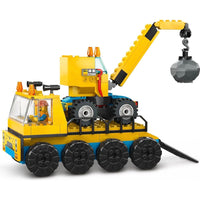 construction trucks ans wrecking ball crane 60391 - ToyTime