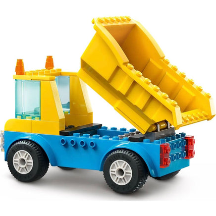 construction trucks ans wrecking ball crane 60391 - ToyTime