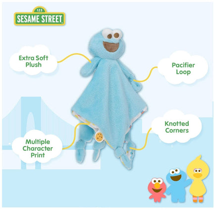 Cookie Monster Baby's first Blanket - ToyTime