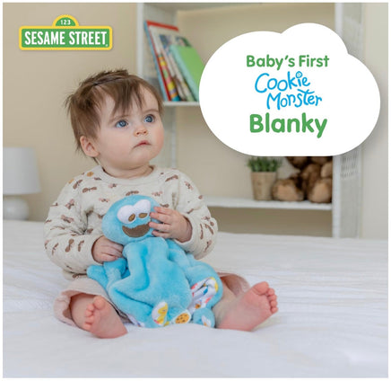 Cookie Monster Baby's first Blanket - ToyTime