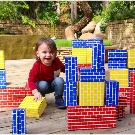 Corrugated Edu Blocks (36 pc) - ToyTime