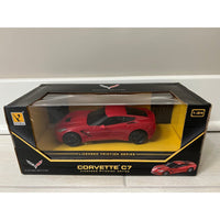 CORVETTE C7 FRICTION Classic Model Car Toy RED 2.4g, 3C Racing Sports Car - ToyTime