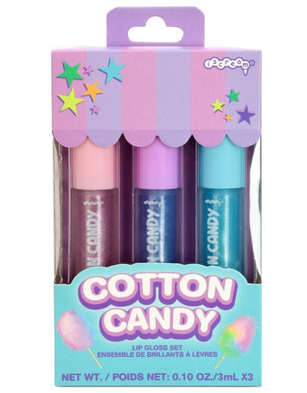 Cotton Candy 3pc Lip Gloss Set - ToyTime