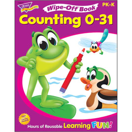 Counting 0 - 31 wipe off book - ToyTime