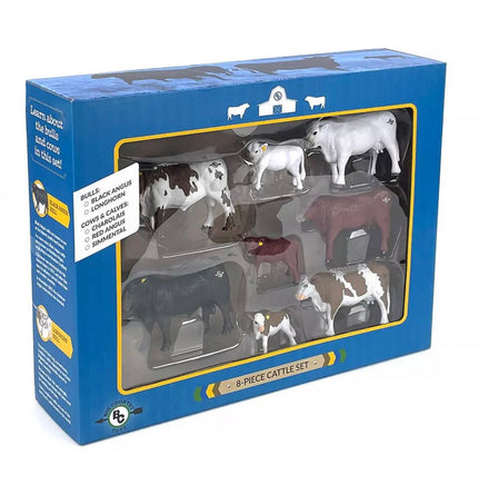 Cow Set 8 Pieces - ToyTime